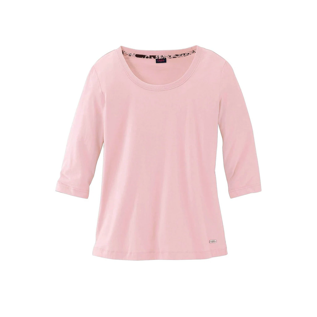 Buffalo Capri-Pyjama Mit Kontrastfarbenem Bund Online Kaufen