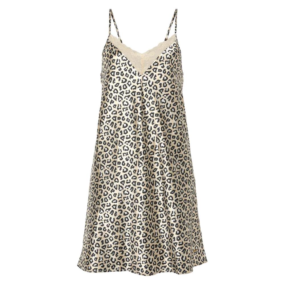 Buffalo Negligé Mit Schönem Animal-Print Und Spitzeneinsätzen Online Kaufen