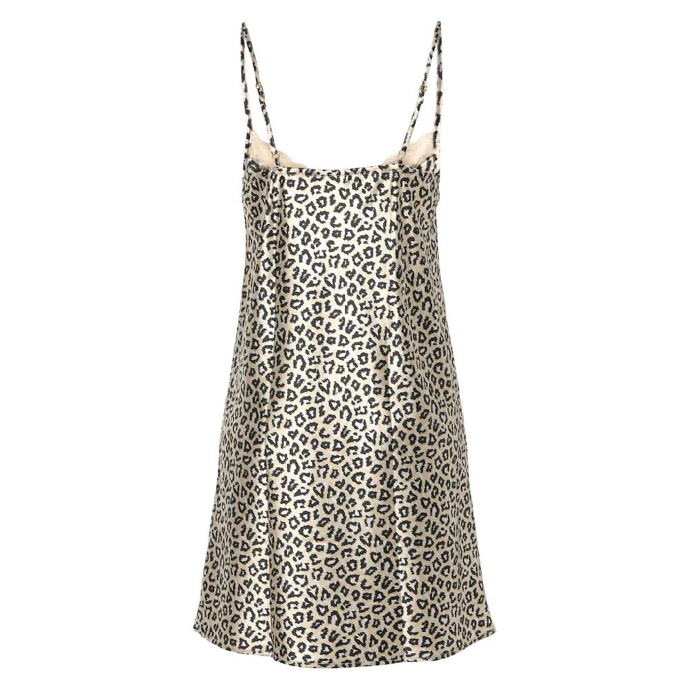 Buffalo Negligé Mit Schönem Animal-Print Und Spitzeneinsätzen Online Kaufen