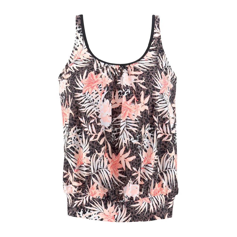 Buffalo Oversize-Tankini-Top »Branda« Mit Floralem Design Bestellen