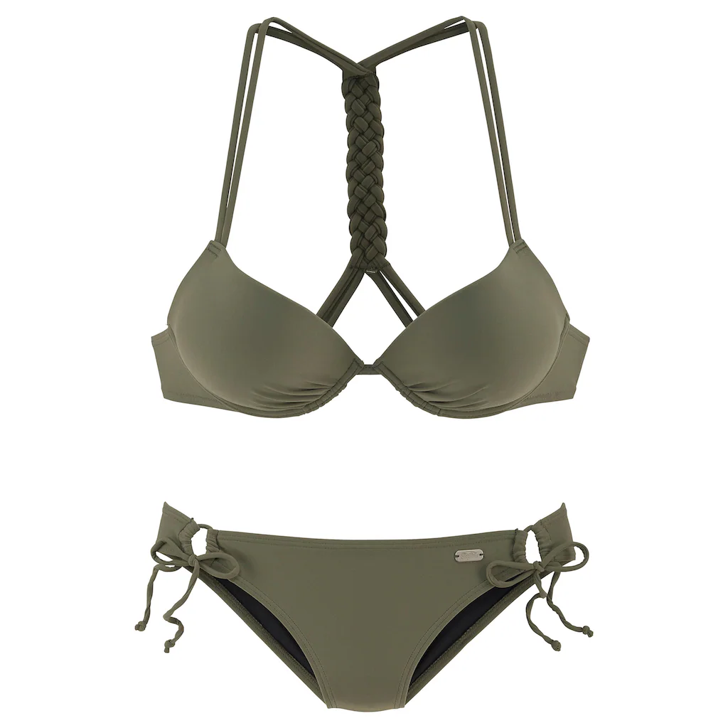Buffalo Push-Up-Bikini Mit Geflochtenem Rückendetail Online Bestellen