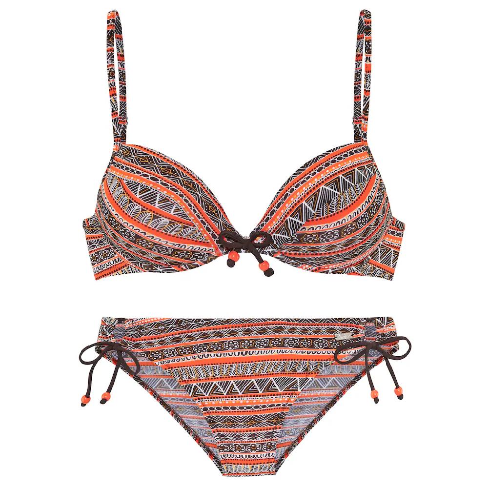 Buffalo Push-Up-Bikini Mit Trendigem Streifendruck ▷ Für