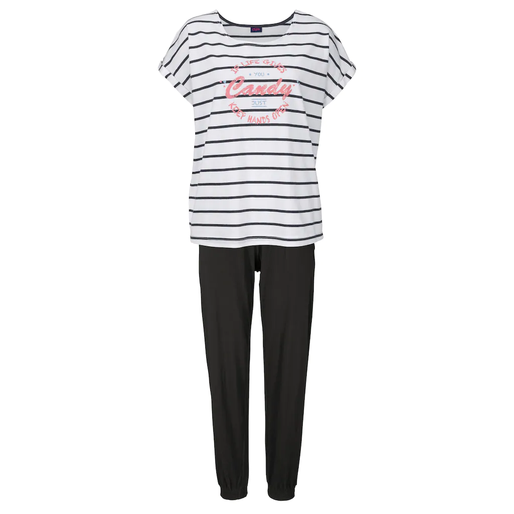 Buffalo Pyjama Mit Rundhalsausschnitt Online Kaufen