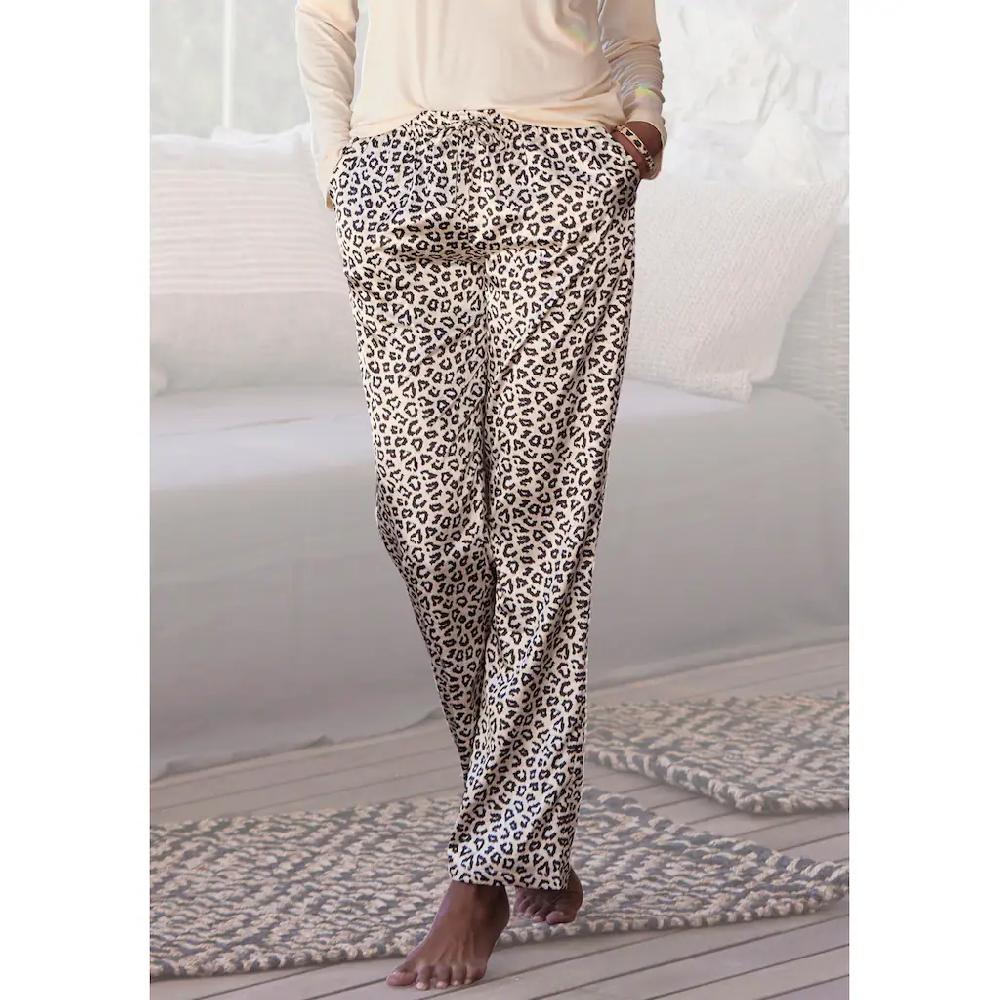 Buffalo Pyjamahose Mit Schönem Animal-Print