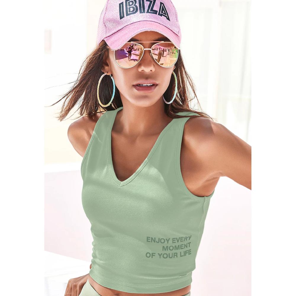 Buffalo Tanktop mit Statement Druck bestellen