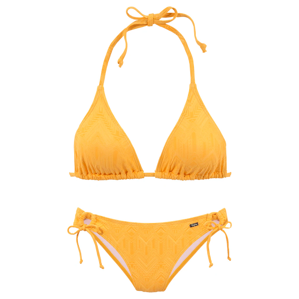 Buffalo Triangel-Bikini »Romance« Mit Modischer Struktur Bestellen