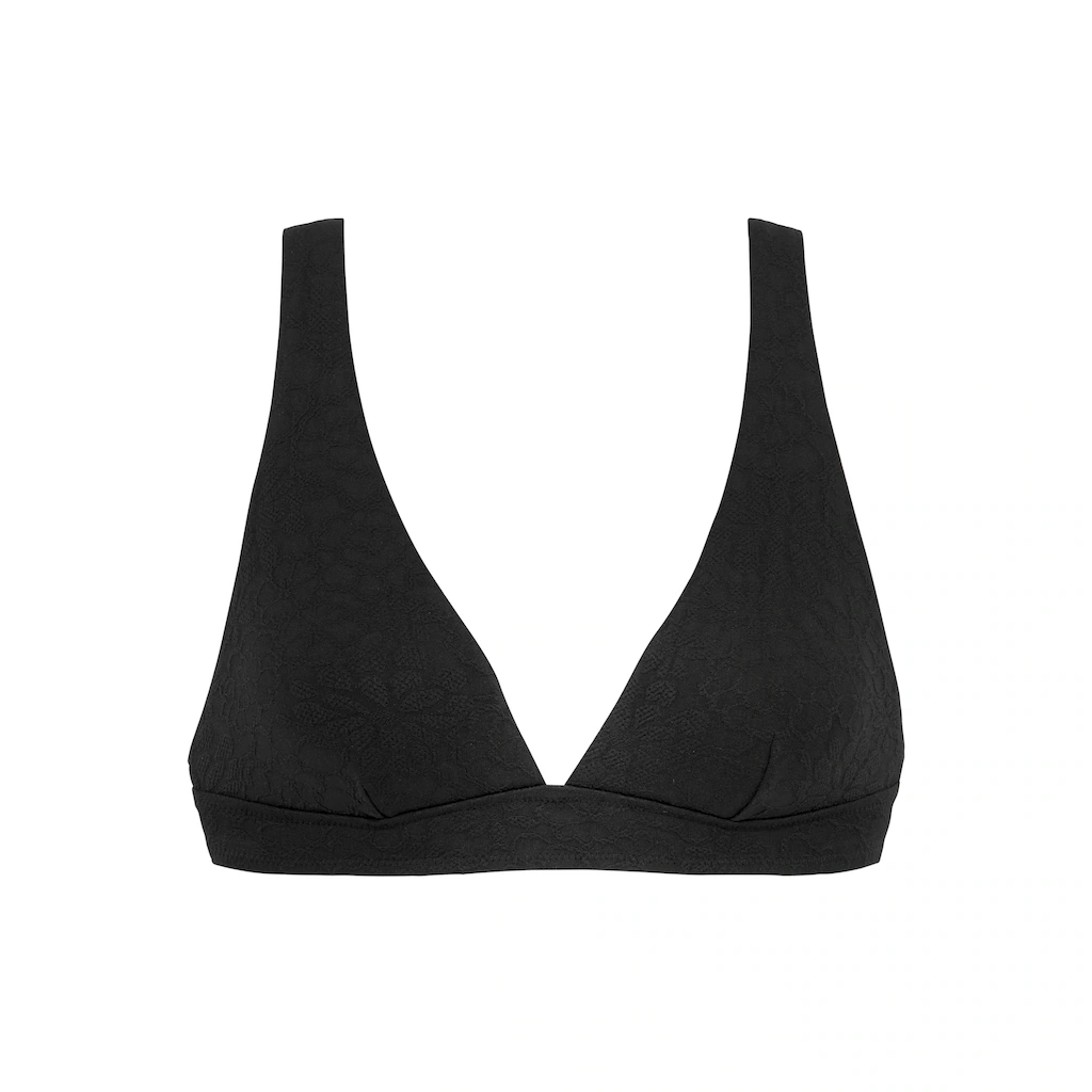 Buffalo Triangel-Bikini-Top »Bubble« Mit Floraler Struktur Kaufen