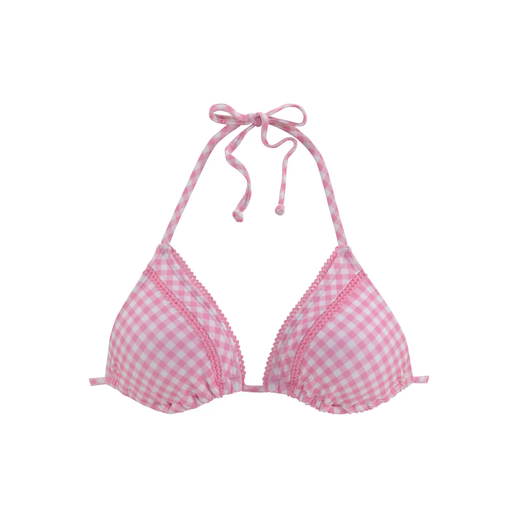 Buffalo Triangel-Bikini-Top »Karo« Mit Zierborte Bestellen