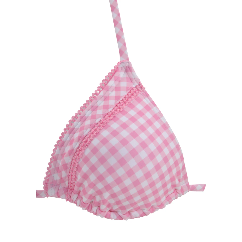 Buffalo Triangel-Bikini-Top »Karo« Mit Zierborte Bestellen