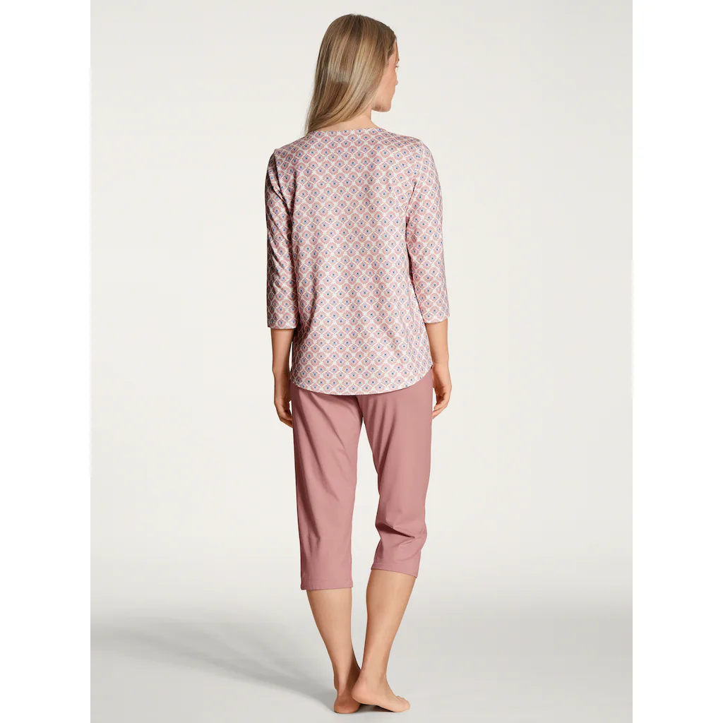 CALIDA Capri-Pyjama »Lovely Nights« (2 Tlg.) Mit Modern Fit Kaufen