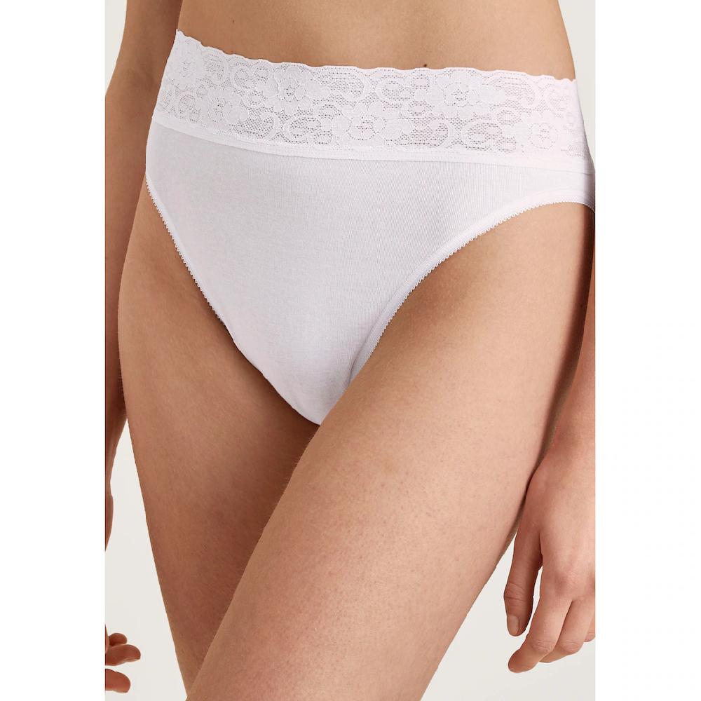 CALIDA Jazz-Pants Slips »Iconics« (2er Pack) Mit Hochwertiger Lycra-Spitze Am Bund ▷ Für