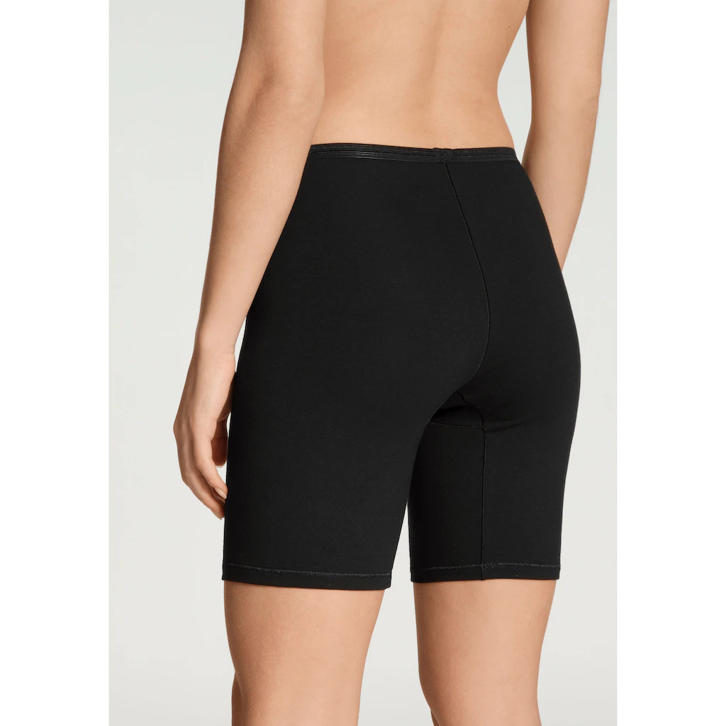 CALIDA Lange Unterhose »Iconics« Radlerhose Mit Natürlichem Glanz Und Glattem Griff Kaufen