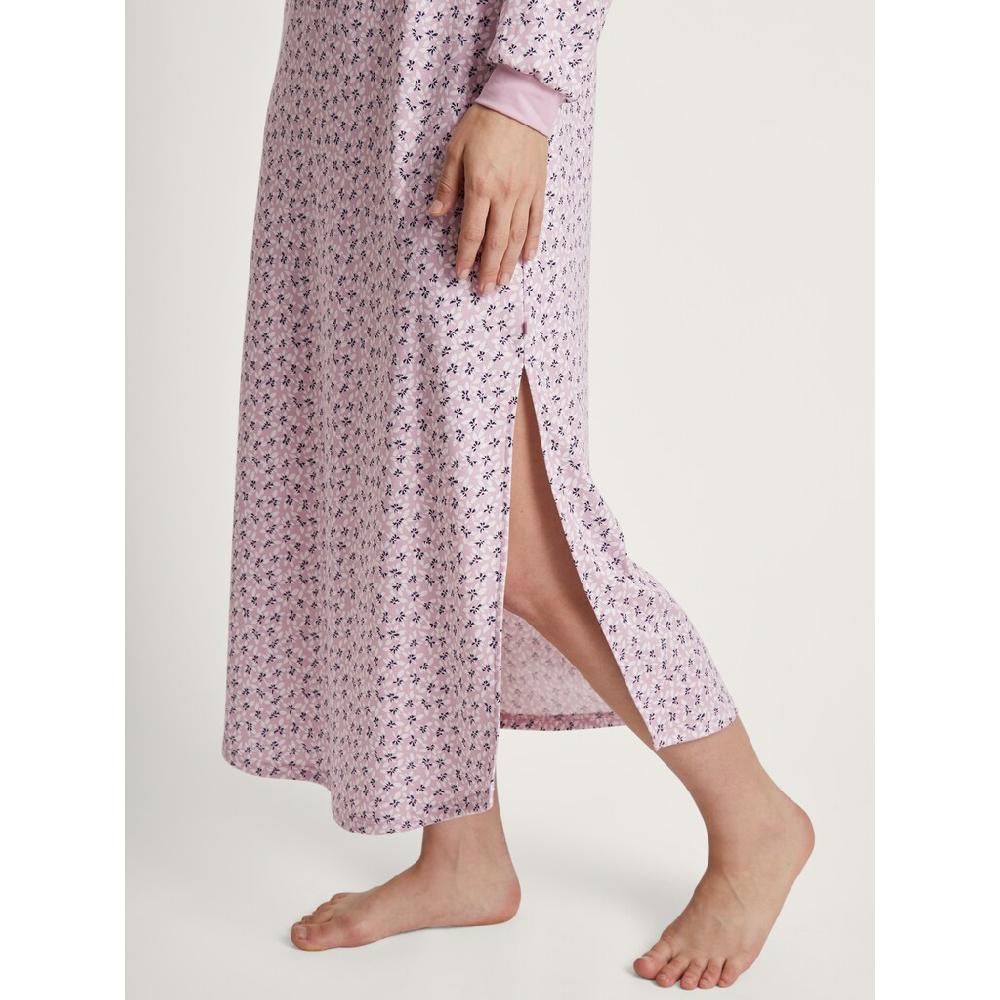 CALIDA Nachthemd »Midnight Flowers« Lockere Passform Mit Knopfleiste Kaufen
