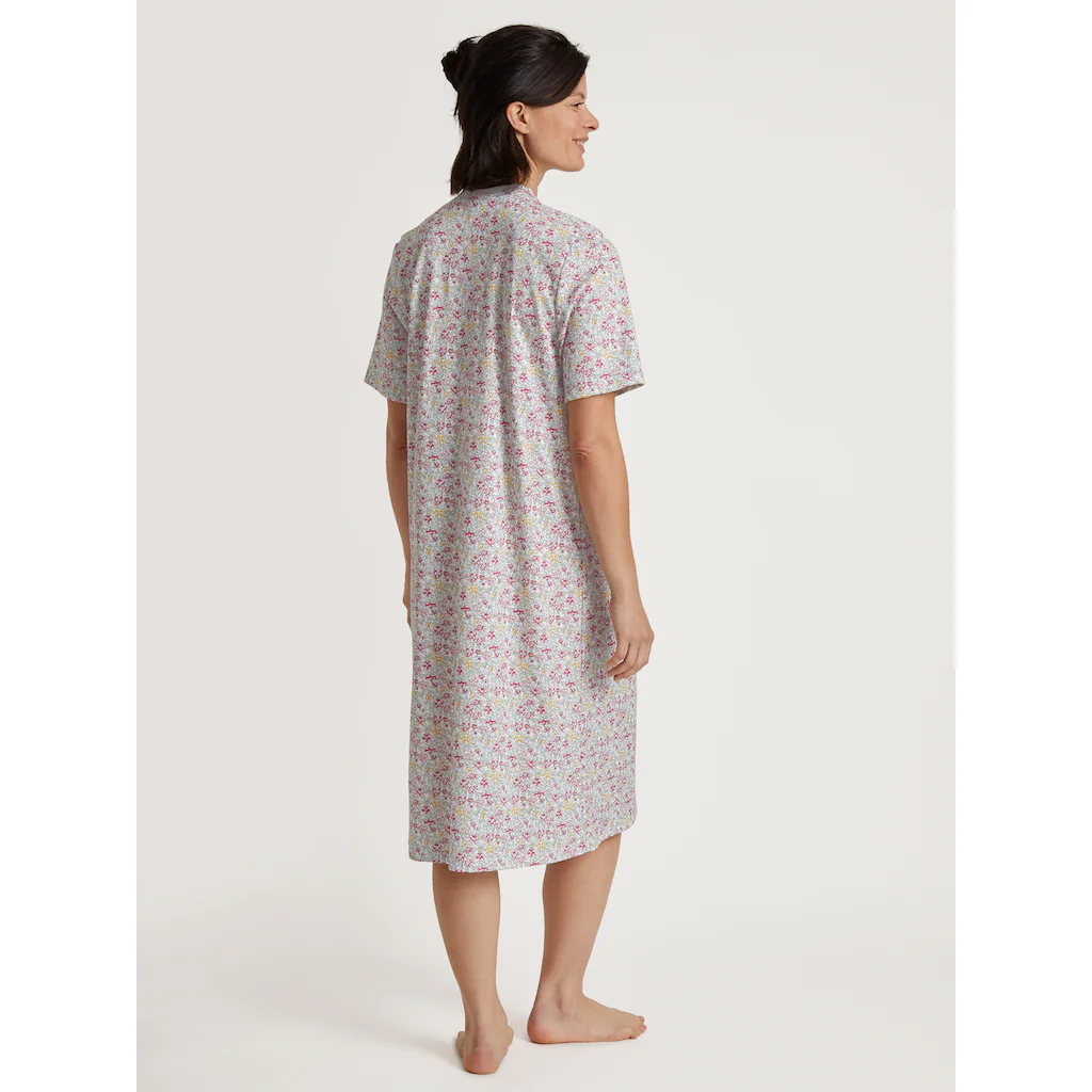 CALIDA Nachthemd »Soft Cotton« Comfort Fit Länge 110cm Mit Knopfleiste ▷ Für