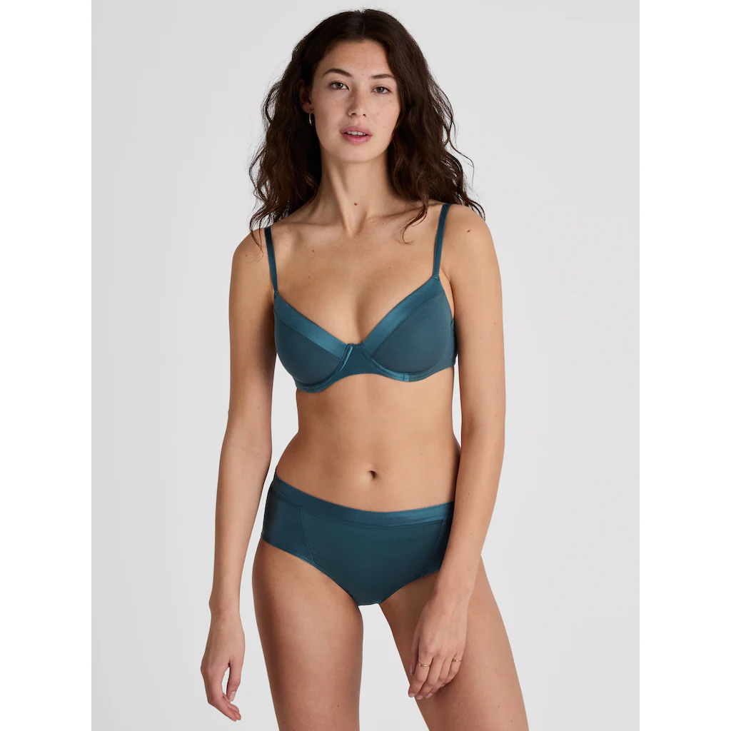 CALIDA Panty »Cate« Flacher Bund Mit Satinblende Online Kaufen
