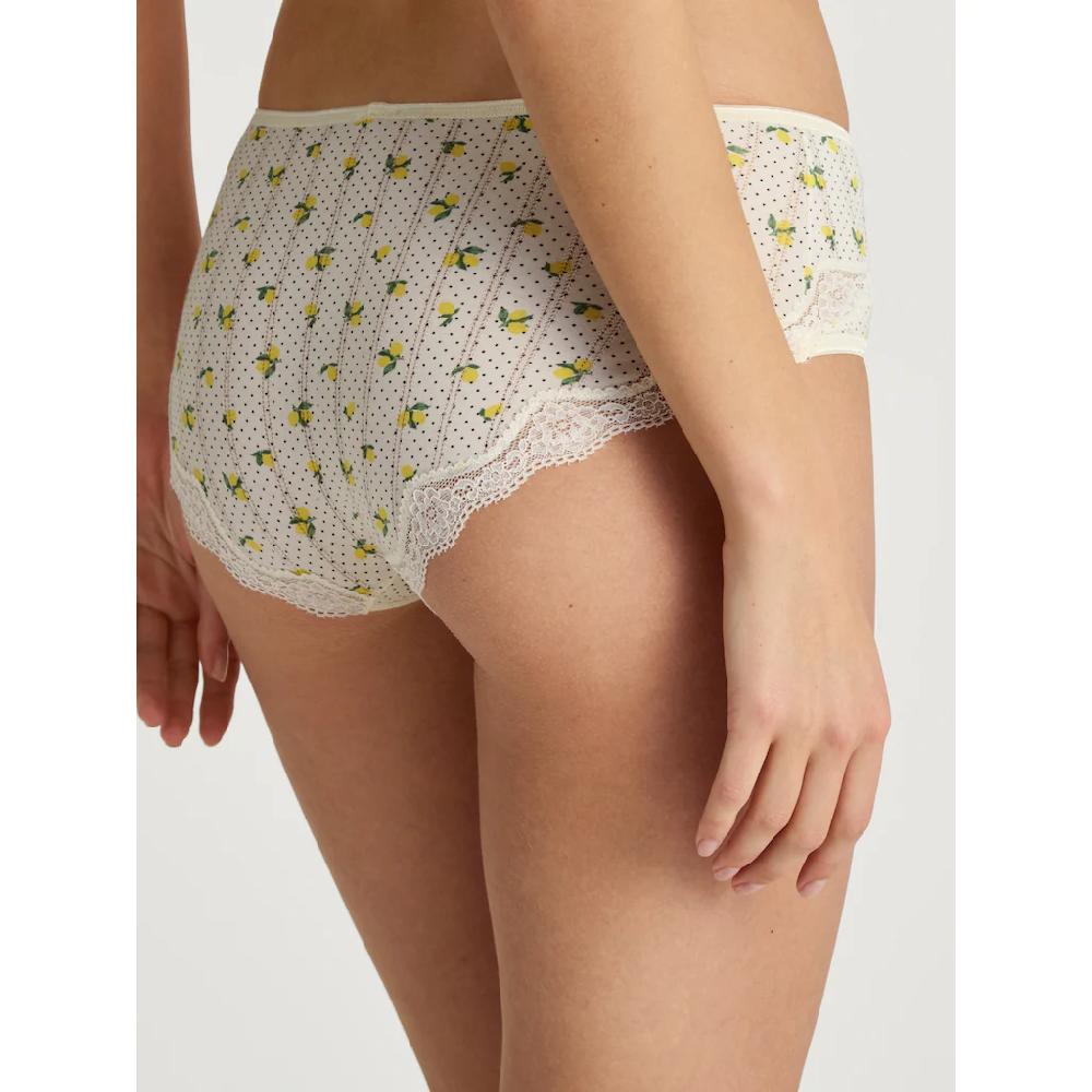 CALIDA Panty Jacquard-Optik Durch Feinen Nadelzug