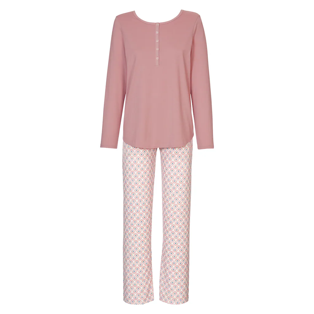 CALIDA Pyjama »Lovely Nights« (2 Tlg.) Mit Knopfleiste Am Aussschnitt Bestellen