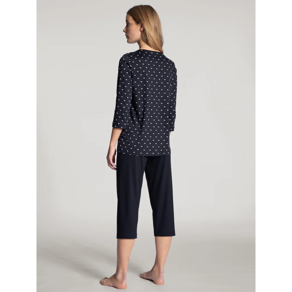 CALIDA Pyjama »Night Lovers« (2 Tlg.) Mit Verspieltem Muster Bestellen