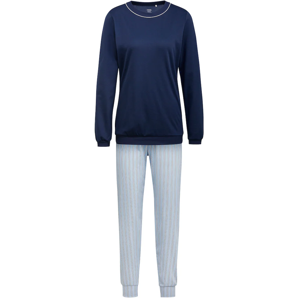 CALIDA Pyjama »Sweet Dreams« (2 Tlg.) Aus Reiner Baumwolle In Interlock-Qualität Online Kaufen