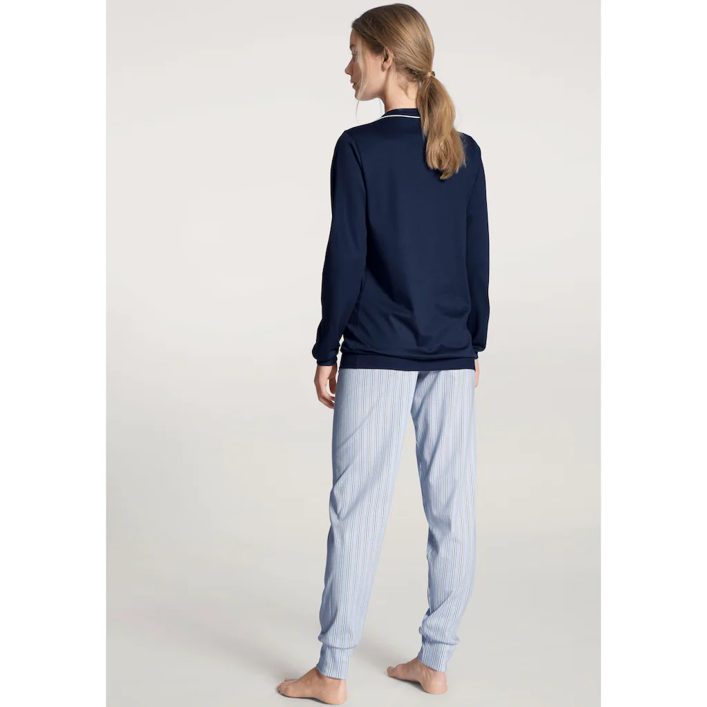 CALIDA Pyjama »Sweet Dreams« (2 Tlg.) Aus Reiner Baumwolle In Interlock-Qualität Online Kaufen