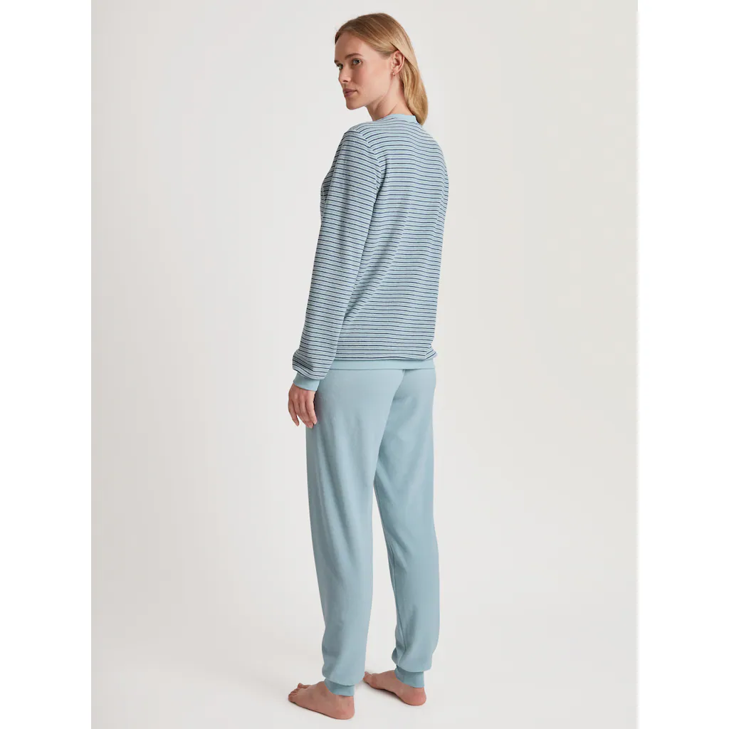 CALIDA Schlafanzug »Soft Dreams« (2 Tlg.) Mit Zartem Ringel-Design Bestellen