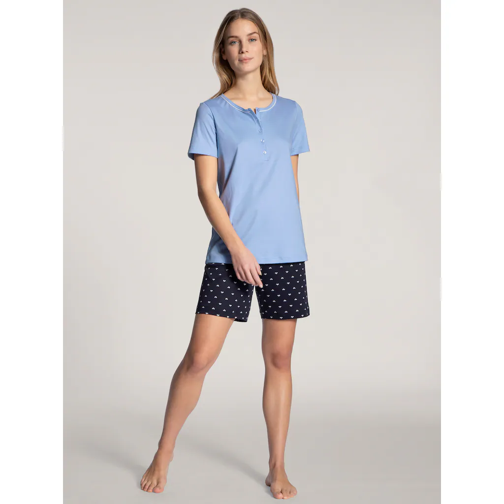 CALIDA Shorty »Night Lovers« (2 tlg.) mit gemusterter Hose online kaufen