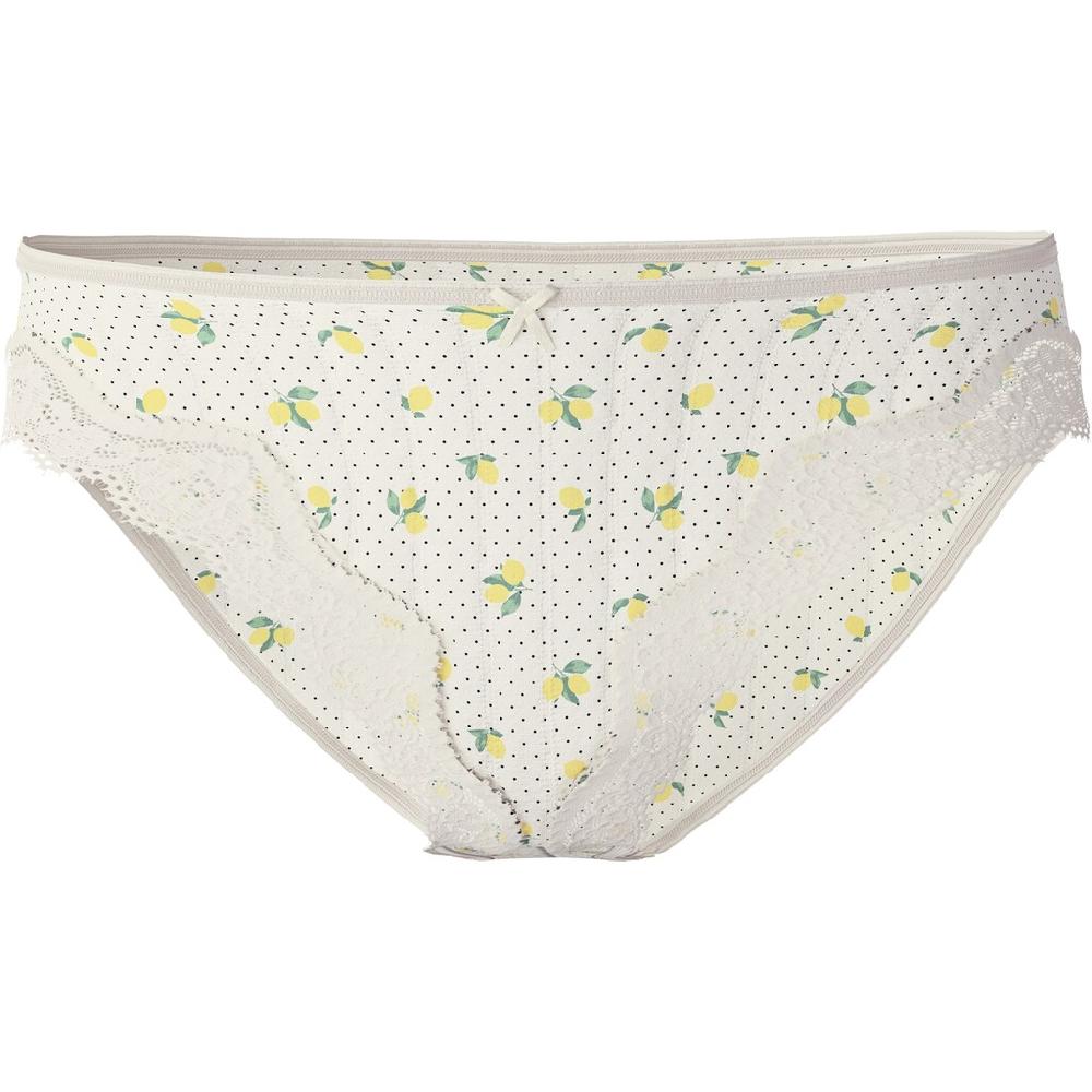 CALIDA Slip Mit Floraler Spitze Vorn