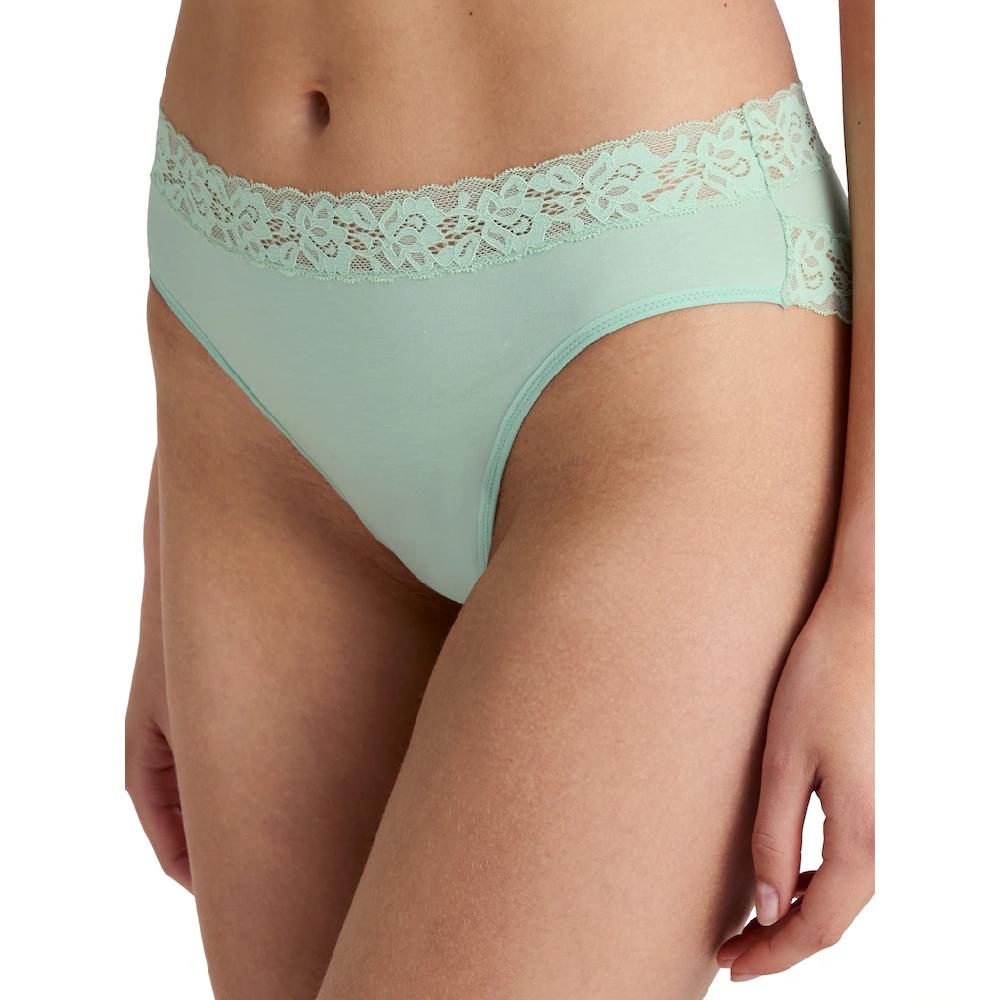 CALIDA Slip »Natural Comfort Lace« mit Spitze am Bund und Beinausschnitt bestellen