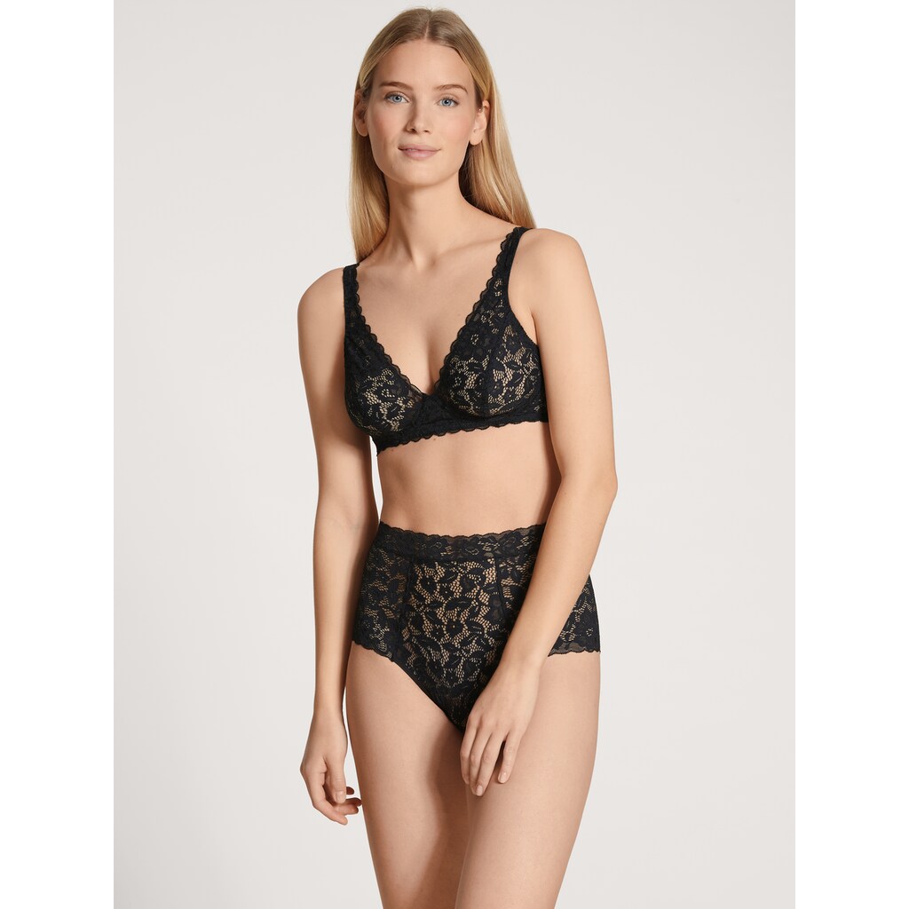 CALIDA Soft-BH »Natural Comfort Lace« Aus Vollelastischer Spitze Ohne Bügel Und Schale Online Bestellen