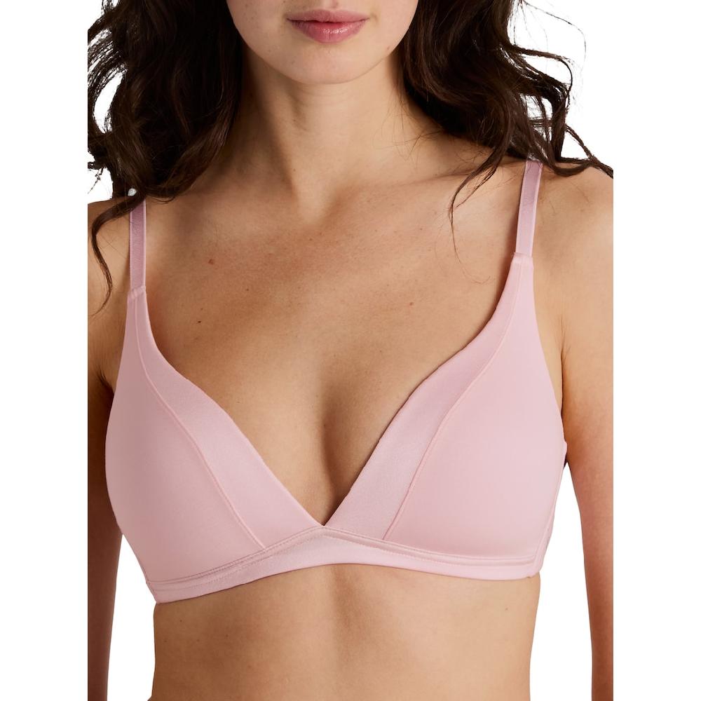 CALIDA Triangel-BH »Cate« Soft-BH Mit Schale Mit Satinblende ▷ Für