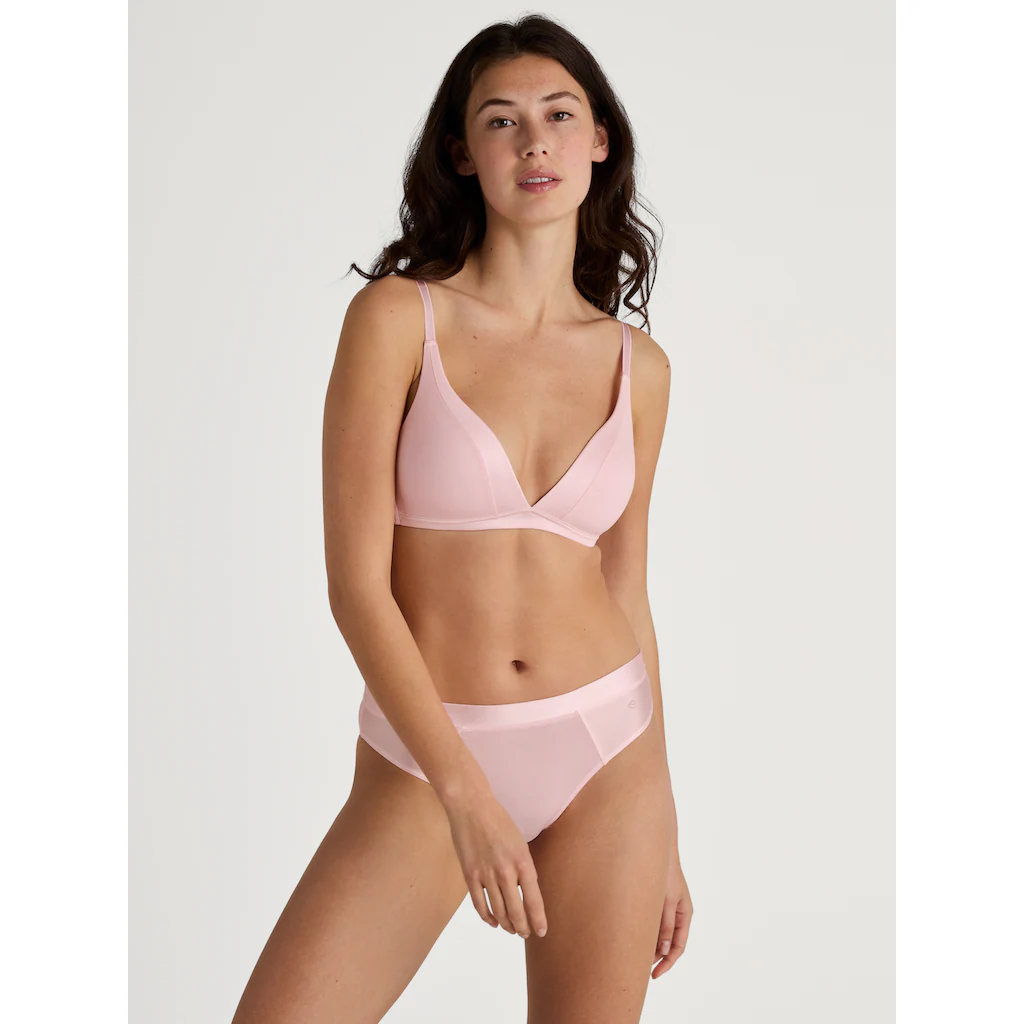 CALIDA Triangel-BH »Cate« Soft-BH Mit Schale Mit Satinblende ▷ Für