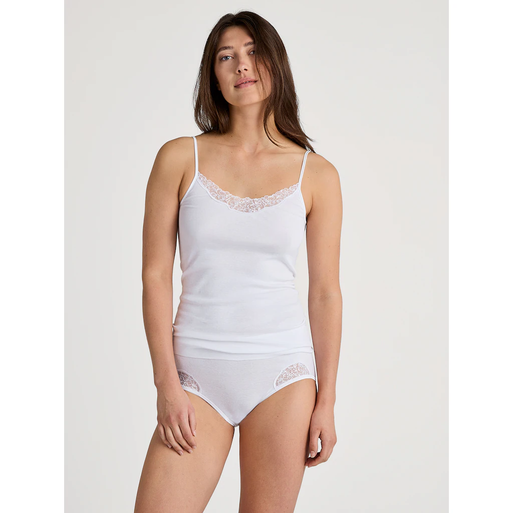 CALIDA Unterhemd »Cotton Desire« Spitze am Dekolleté kaufen