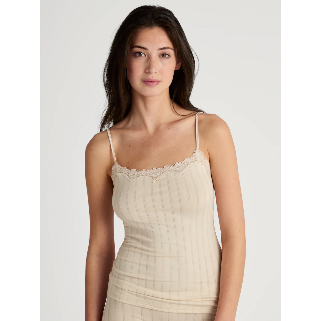 CALIDA Unterhemd »Etude Toujours« Top Mit Schmalen Verstellbaren Satinträgern Online Bestellen