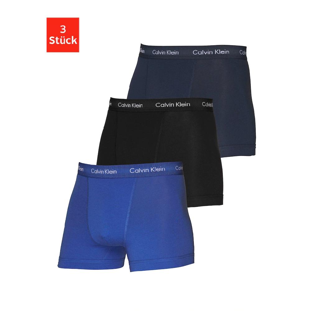 Calvin Klein Boxer (3 Stück) mit garngefärbten Streifen