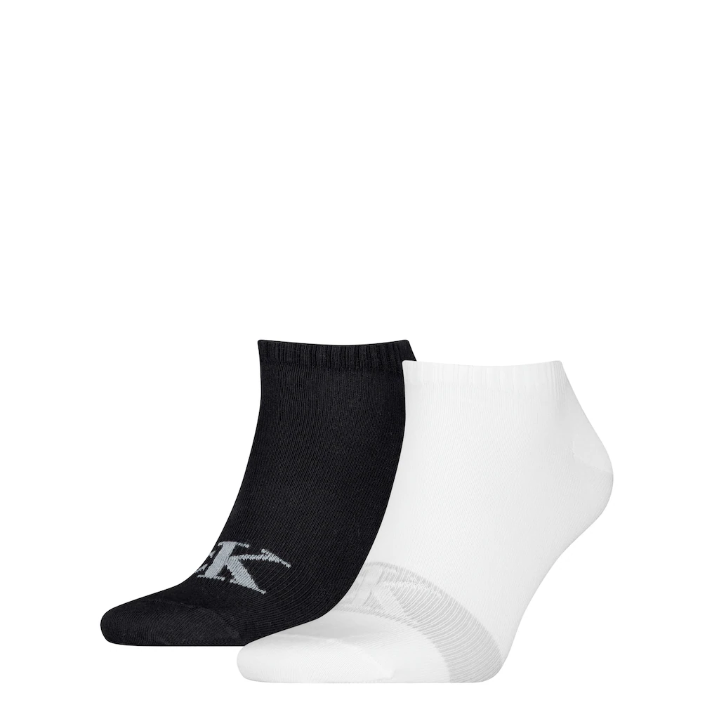Calvin Klein Jeans Socken »CKJ MEN SNEAKER 2P SHADOW RIB LOGO« (2 Paar) mit dezentem Markenakzent