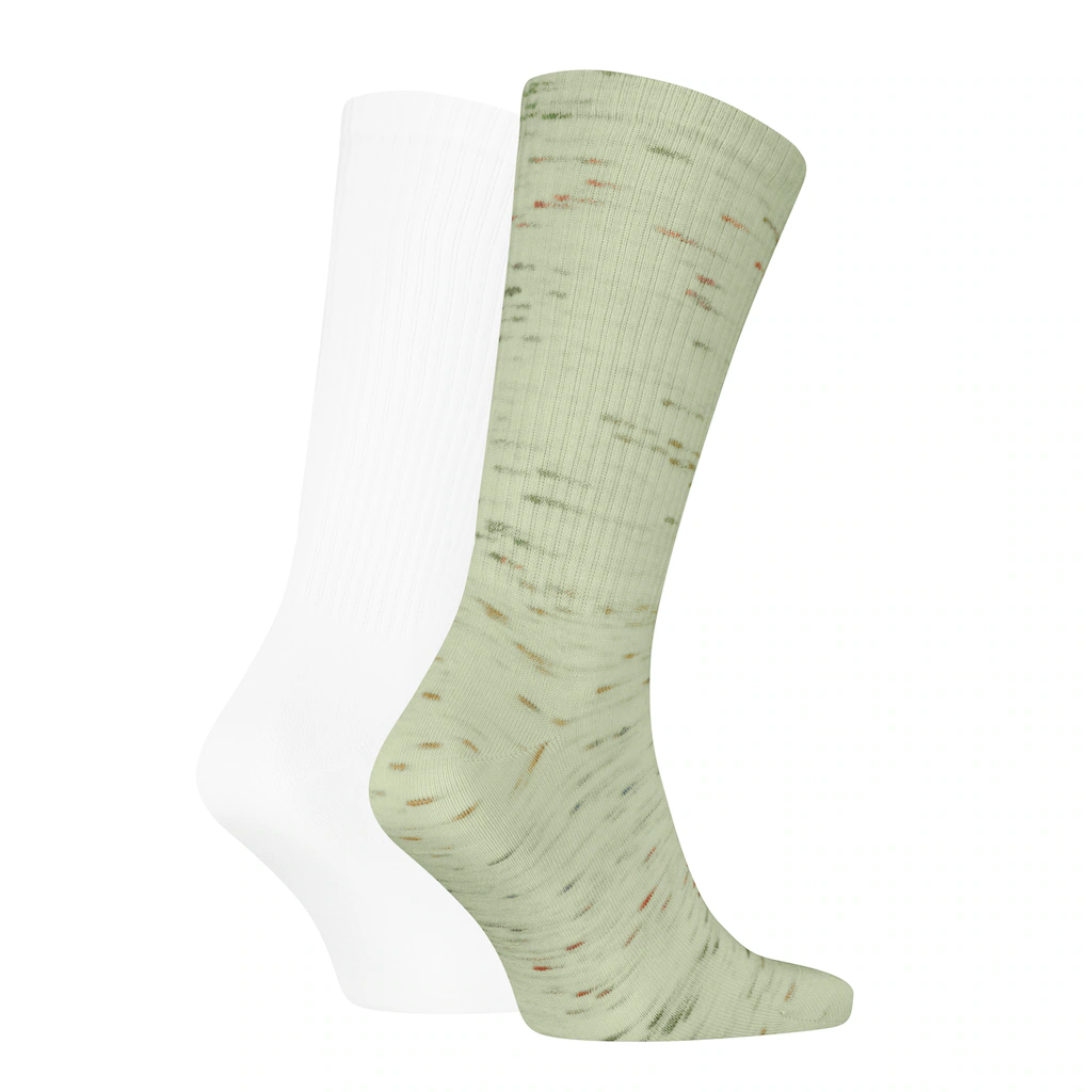 Calvin Klein Jeans Socken »CKJ MEN SOCK 2P COLOR SLUB« (2 Paar) Mit Logostickerei
