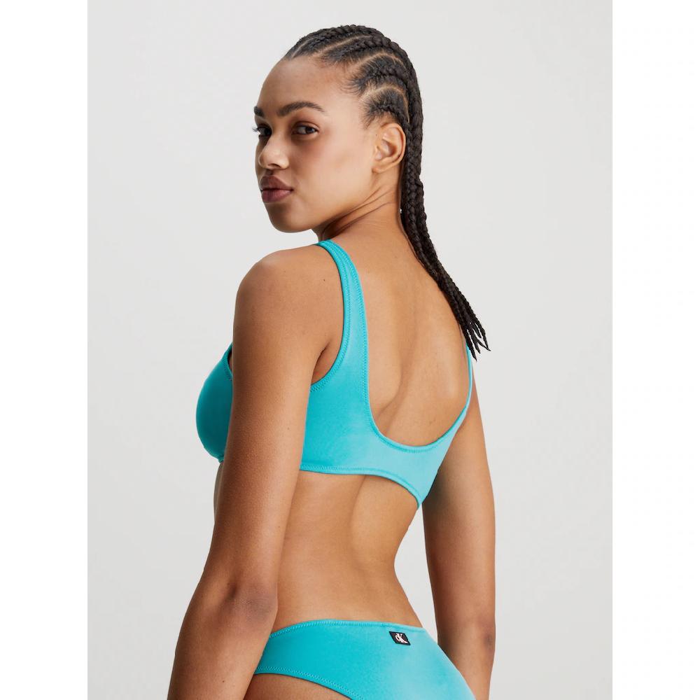 Calvin Klein Swimwear Bandeau-Bikini-Top »BRALETTE-RP« Mit Logodruck Auf Der Brust Online Kaufen