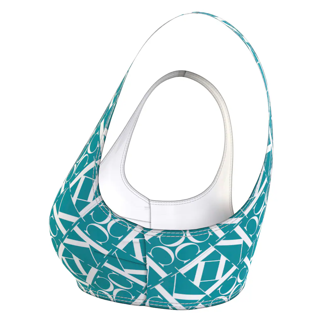 Calvin Klein Swimwear Bandeau-Bikini-Top »BRALETTE-RP-PRINT« Mit Allover-Print Online Kaufen