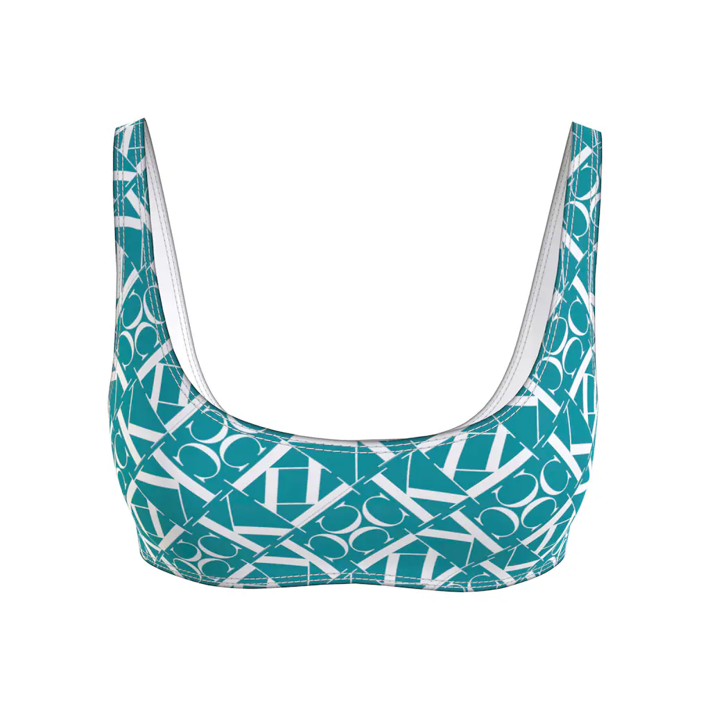 Calvin Klein Swimwear Bandeau-Bikini-Top »BRALETTE-RP-PRINT« mit Allover-Print online kaufen