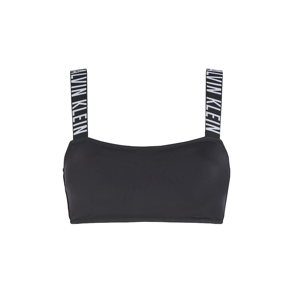 Calvin Klein Swimwear Bandeau-Bikini-Top »Classic« Mit Schriftzügen An Den Trägern Kaufen