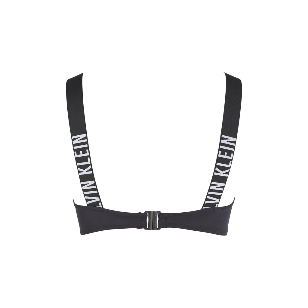 Calvin Klein Swimwear Bandeau-Bikini-Top »Classic« Mit Schriftzügen An Den Trägern Kaufen