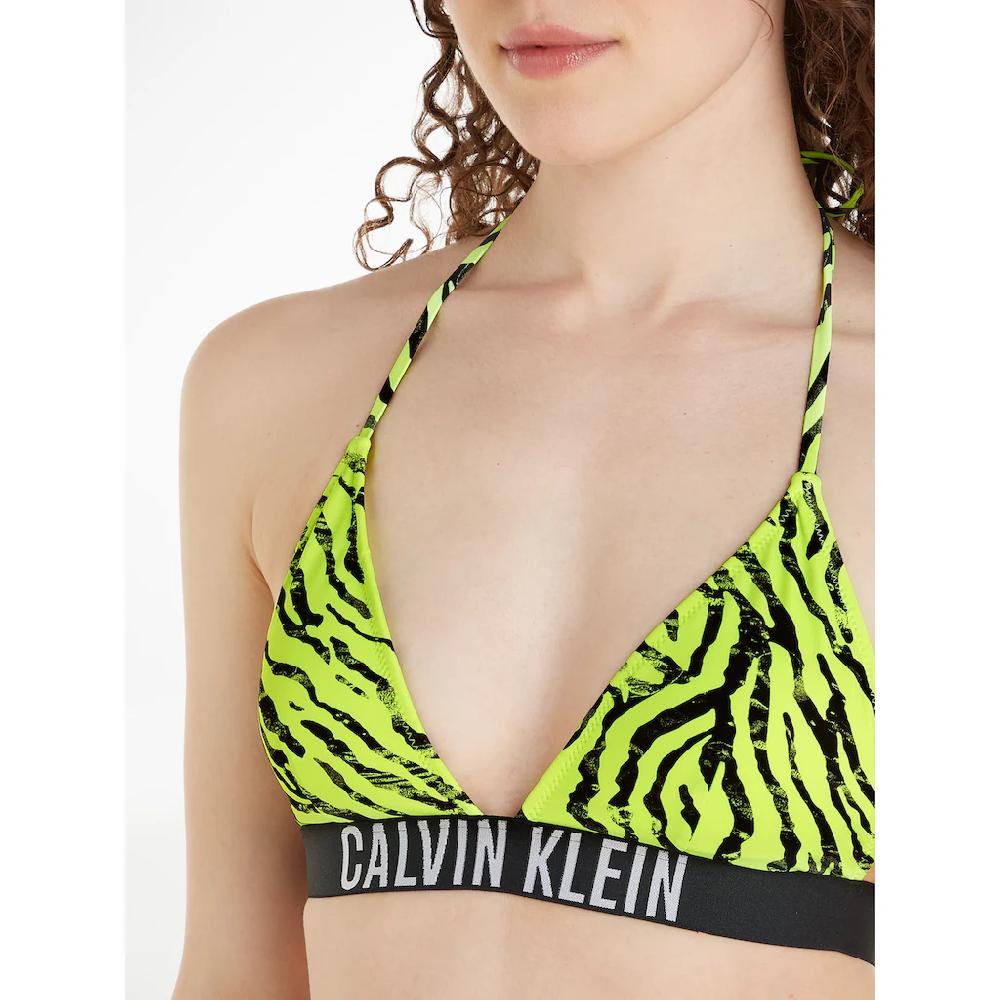 Calvin Klein Swimwear Bandeau-Bikini-Top »TRIANGLE-RP-PRINT« Mit Alloverprint ▷ Für