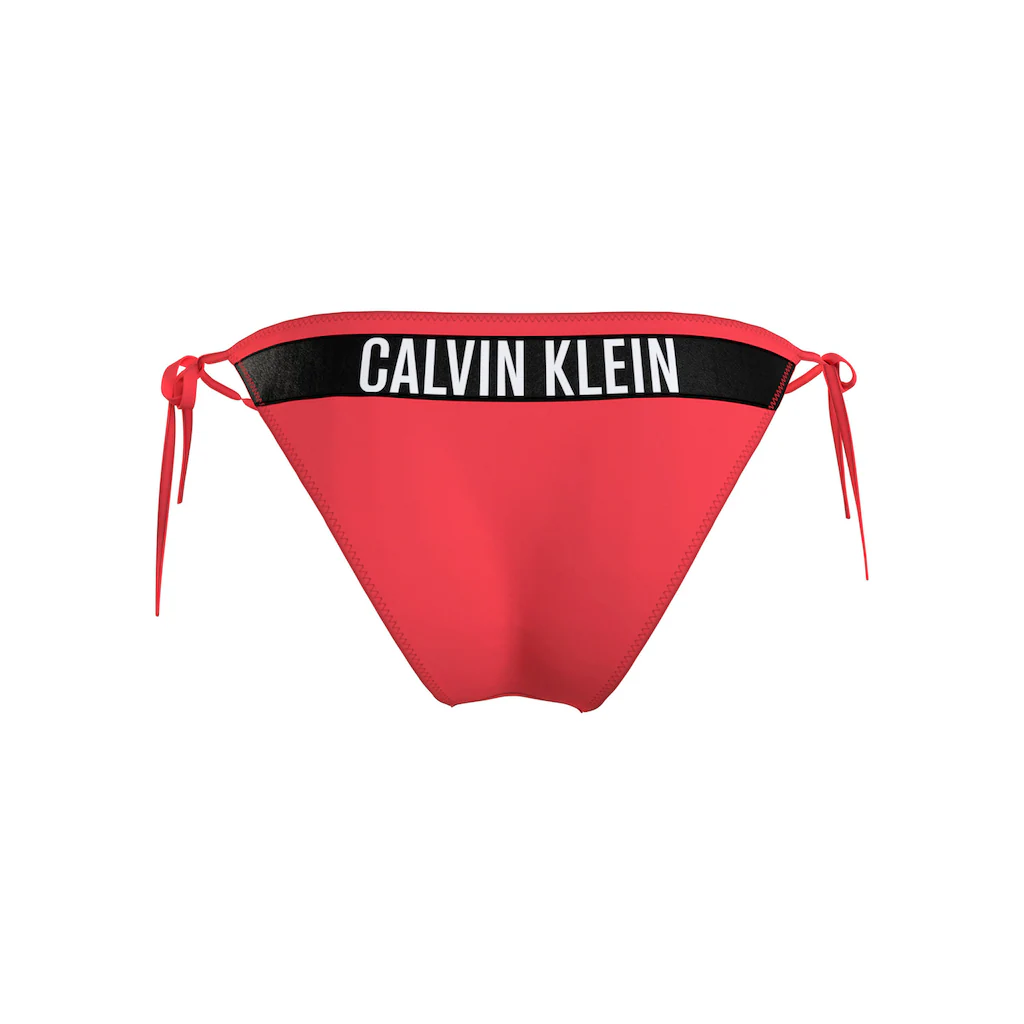 Calvin Klein Swimwear Bikini-Hose »STRING SIDE TIE« Mit Großem Logo Hinten Bestellen