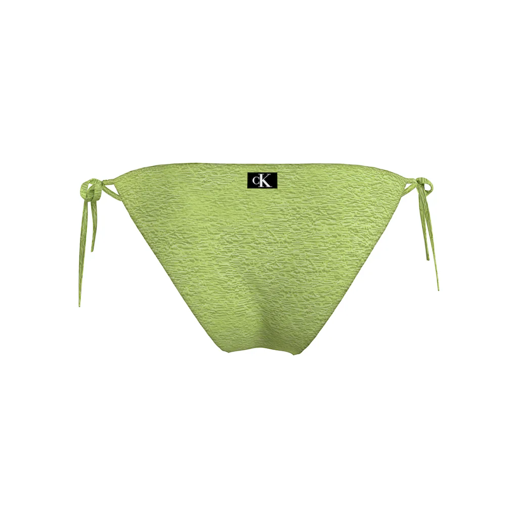 Calvin Klein Swimwear Bikini-Hose »STRING SIDE TIE BIKINI« Mit Struktur Bestellen