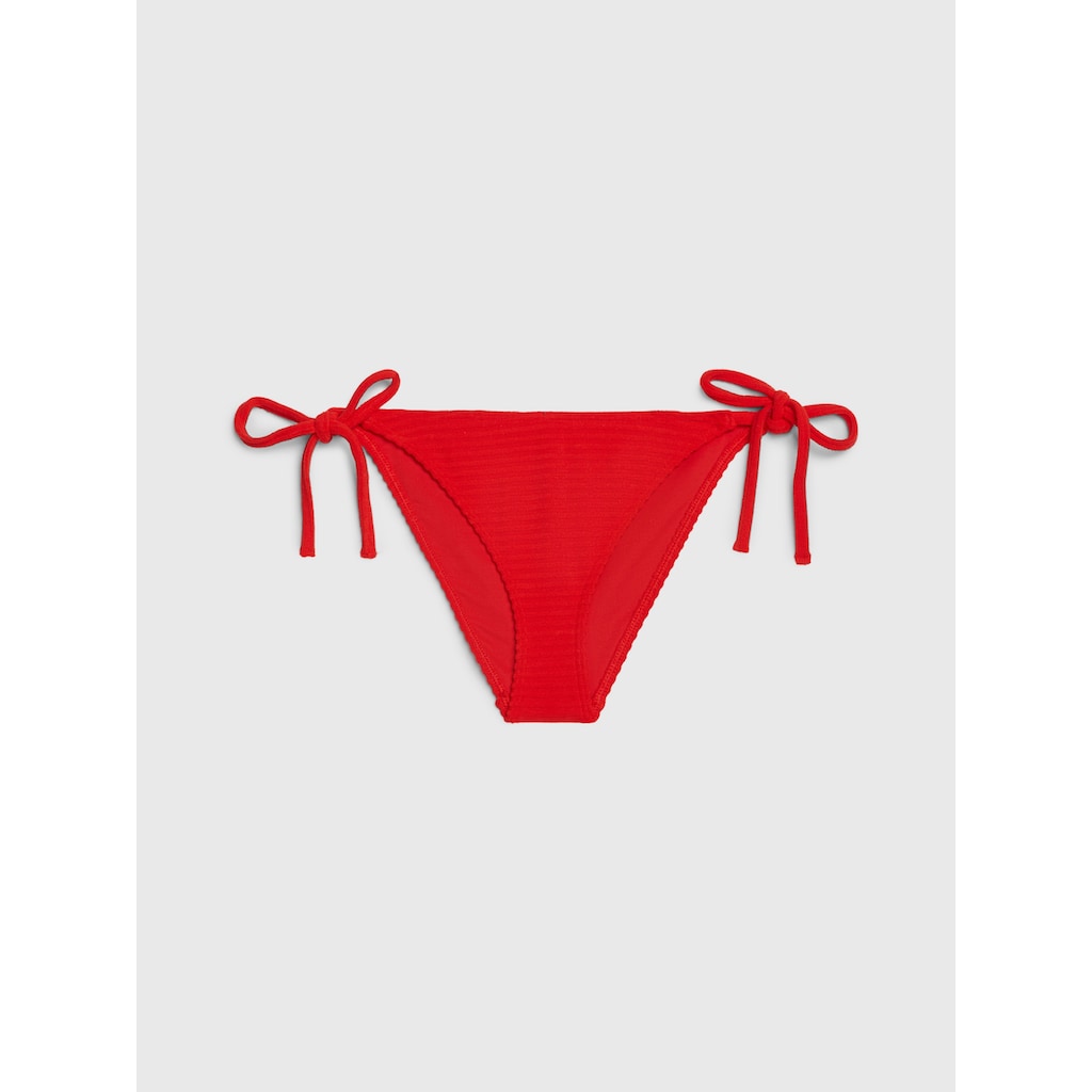 Calvin Klein Swimwear Bikini-Hose »STRING SIDE TIE BIKINI« Mit Gerippter Struktur ▷ Für