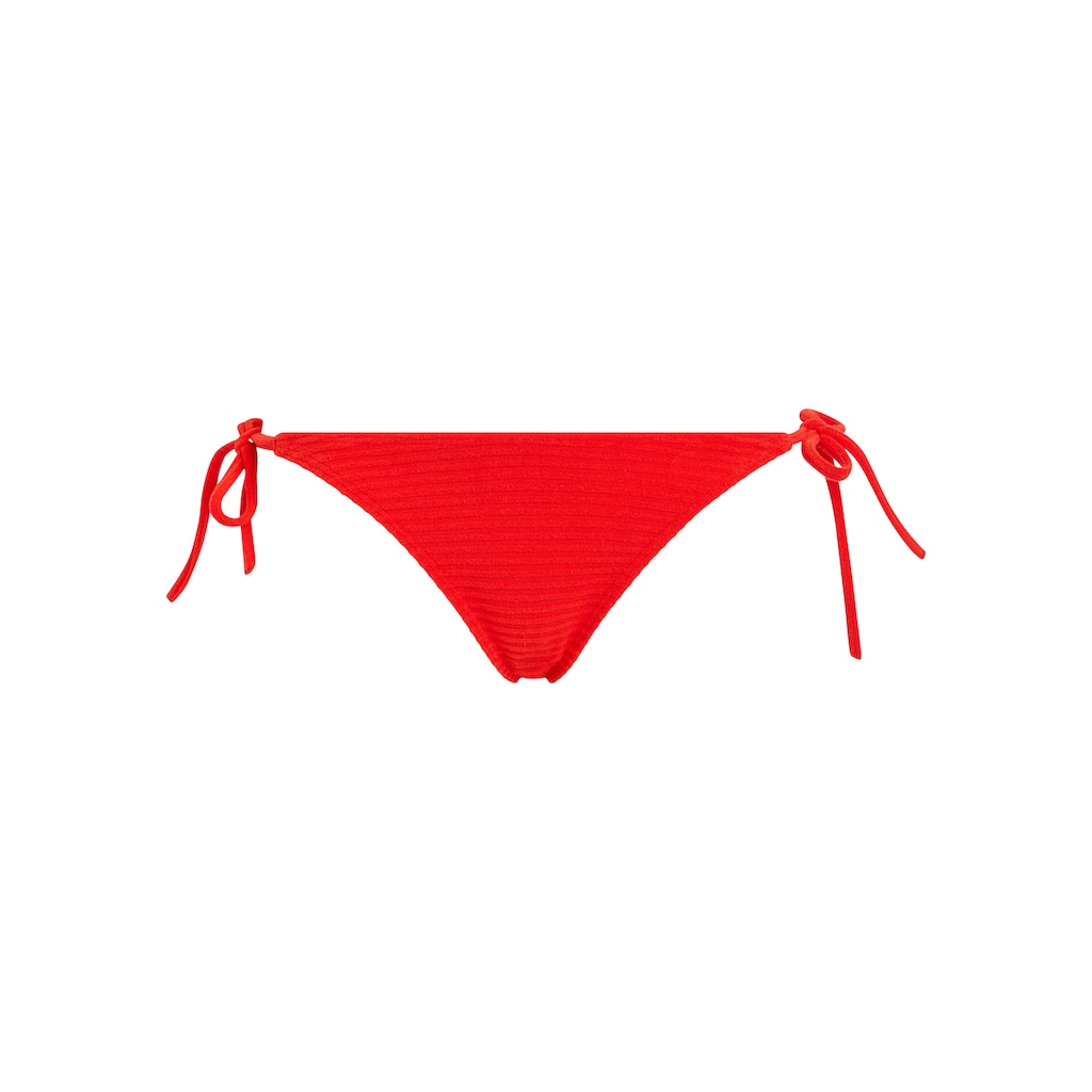 Calvin Klein Swimwear Bikini-Hose »STRING SIDE TIE BIKINI« mit gerippter Struktur ▷ für