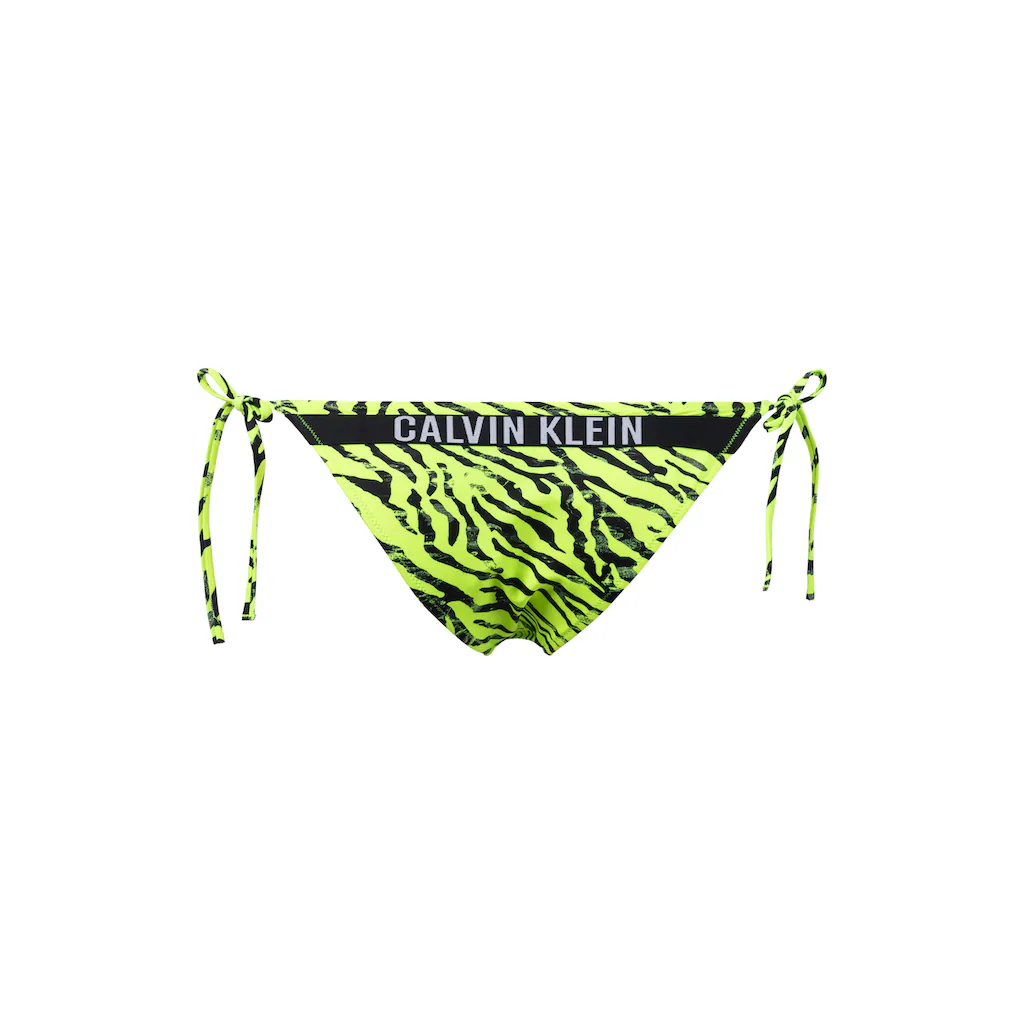 Calvin Klein Swimwear Bikini-Hose »STRING SIDE TIE-PRINT« Mit Logodetail Online Bestellen