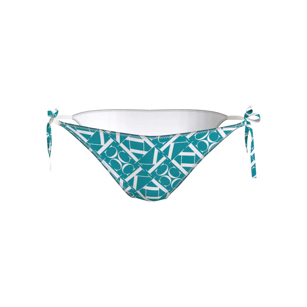 Calvin Klein Swimwear Bikini-Hose »STRING SIDE TIE-PRINT« Mit Allover-Print ▷ Für