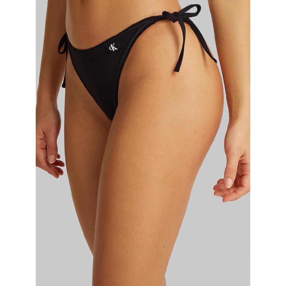 Calvin Klein Swimwear Bikini-Hose »STRING SIDE TIE« mit Logo-Patch online kaufen