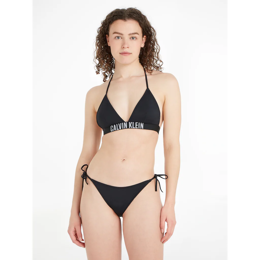 Calvin Klein Swimwear Triangel-Bikini-Top »Classic« Mit Schriftzug Online Bestellen